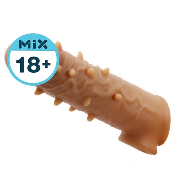PRETTY LOVE - OSBORN Extended Penis Sleeve (L:16.5cm - D:3.6cm) PRETTY LOVE - OSBORN Extended Penis Sleeve (L:16.5cm - D:3.6cm)